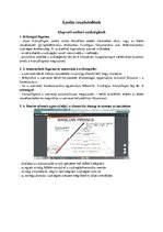 Összefoglalók, jegyzetek 'Ápolás-gondozás és az egészségügyi ellátás alapjai tesztkérdések válaszokkal', 1.                