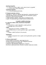 Összefoglalók, jegyzetek 'Ápolás-gondozás és az egészségügyi ellátás alapjai tesztkérdések válaszokkal', 20.                