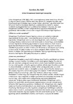 Összefoglalók, jegyzetek 'Arthur Schopenhauer tanatológiai koncepciója', 1.                