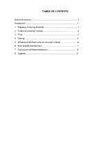 Összefoglalók, jegyzetek 'Preference for Chocolate Bars Among Students', 2.                