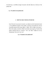 Összefoglalók, jegyzetek 'Preference for Chocolate Bars Among Students', 6.                