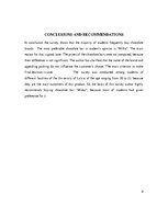 Összefoglalók, jegyzetek 'Preference for Chocolate Bars Among Students', 8.                