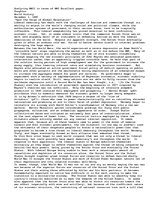 Esszék 'Upon the Verge of Global Devistation - Analyzing WWII in terms of WWI', 1.                