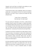 Kutatási anyagok '"The Game of Illusions" Book Report of Frances Scott Fitzgerald Roman "Tender Is', 7.                