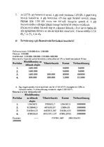 Összefoglalók, jegyzetek 'Hitelkonstrukciós gyakorló feladat megoldásokkal', 2.                