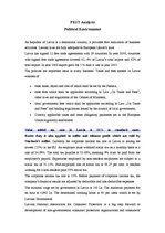 Összefoglalók, jegyzetek 'PEST Analysis, SWOT Analysis', 1.                