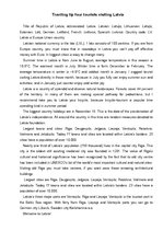 Esszék 'Travelling Tip for Tourists Visiting Latvia', 1.                