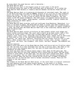 Esszék 'Australia and the Great Barrier Reef', 1.                