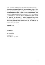 Esszék 'Beauty Myth - Fear of Barbies', 5.