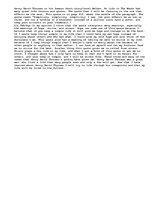 Esszék 'Henry David Thorou', 1.                