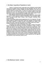 Kutatási anyagok 'Minorities and the Media; Latvians in Canada', 3.                