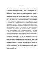 Esszék 'Text Analysis', 1.                