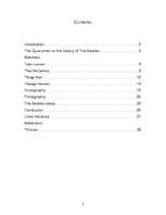 Kutatási anyagok 'The Beatles', 2.                