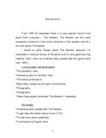 Kutatási anyagok 'The Beatles', 3.                