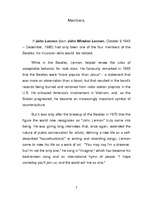 Kutatási anyagok 'The Beatles', 7.                