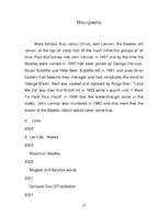 Kutatási anyagok 'The Beatles', 17.                