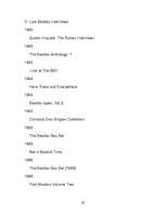 Kutatási anyagok 'The Beatles', 20.                