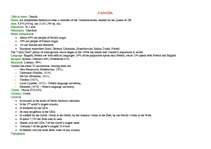 Kutatási anyagok 'Canada', 1.                