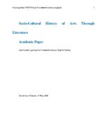 Kutatási anyagok 'Jane Austen’s Portrayal of Nineteenth-Century English Society', 1.                