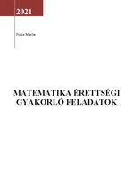 Összefoglalók, jegyzetek 'Matematika érettségi gyakorló feladatsor', 1.                