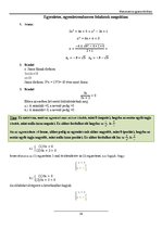 Összefoglalók, jegyzetek 'Matematika érettségi gyakorló feladatsor', 37.                