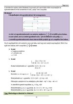 Összefoglalók, jegyzetek 'Matematika érettségi gyakorló feladatsor', 38.                