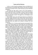Esszék 'Latvia and the Latvians', 1.                