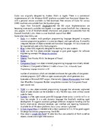 Kutatási anyagok 'Languages Programming Environments', 7.                