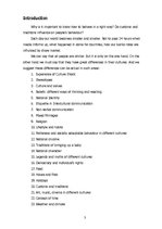 Kutatási anyagok 'Cultural Shock. The Difference Between Cultures, Traditions and Customs in Diffe', 3.                