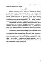 Kutatási anyagok 'Communicative Language Teaching', 3.                