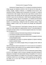 Kutatási anyagok 'Communicative Language Teaching', 4.                