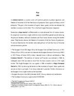 Összefoglalók, jegyzetek 'Single/Common Market. Division of Competences', 2.                