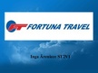 Prezentációk 'Travel Agency "Fortuna Travel"', 1.                