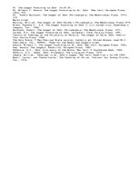 Esszék 'What Is the Function of the Sign at Cana in John 2:1-12? ', 9.                