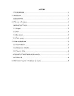 Kutatási anyagok 'Tourism Information about Granada', 1.                