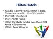 Kutatási anyagok 'Customer Relationship Management: Hilton Hotels', 18.                