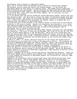 Esszék 'The Canadian Justice System vs. Aboriginal People', 1.                