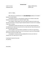 Esszék 'Motivation Letter', 1.                