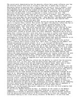 Esszék 'The importance the majority culture place on the values of the minority culture ', 3.                