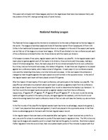 Kutatási anyagok 'Player Transfer Disputes between KHL and NHL', 4.                