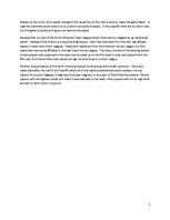 Kutatási anyagok 'Player Transfer Disputes between KHL and NHL', 5.                