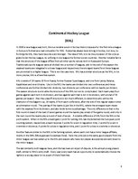 Kutatási anyagok 'Player Transfer Disputes between KHL and NHL', 6.                