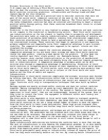 Esszék 'Economic Structures in the Third World', 1.                