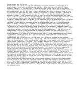 Esszék 'Unemployment and Inflation', 1.                