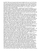 Esszék 'Genetically Altered Foods', 1.                