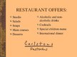 Prezentációk 'Restaurant "Charlston"', 3.                