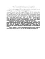 Esszék 'What Is Better - to be Rich and Lonely or to Have Many Friends?', 1.                