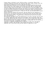 Esszék 'Of mIce and Men, by John Steinbeck:Identifying Loneliness', 1.                