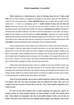 Esszék 'The Perfect Competition. Is It Possible?', 1.                