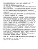 Esszék 'Religion', 1.                